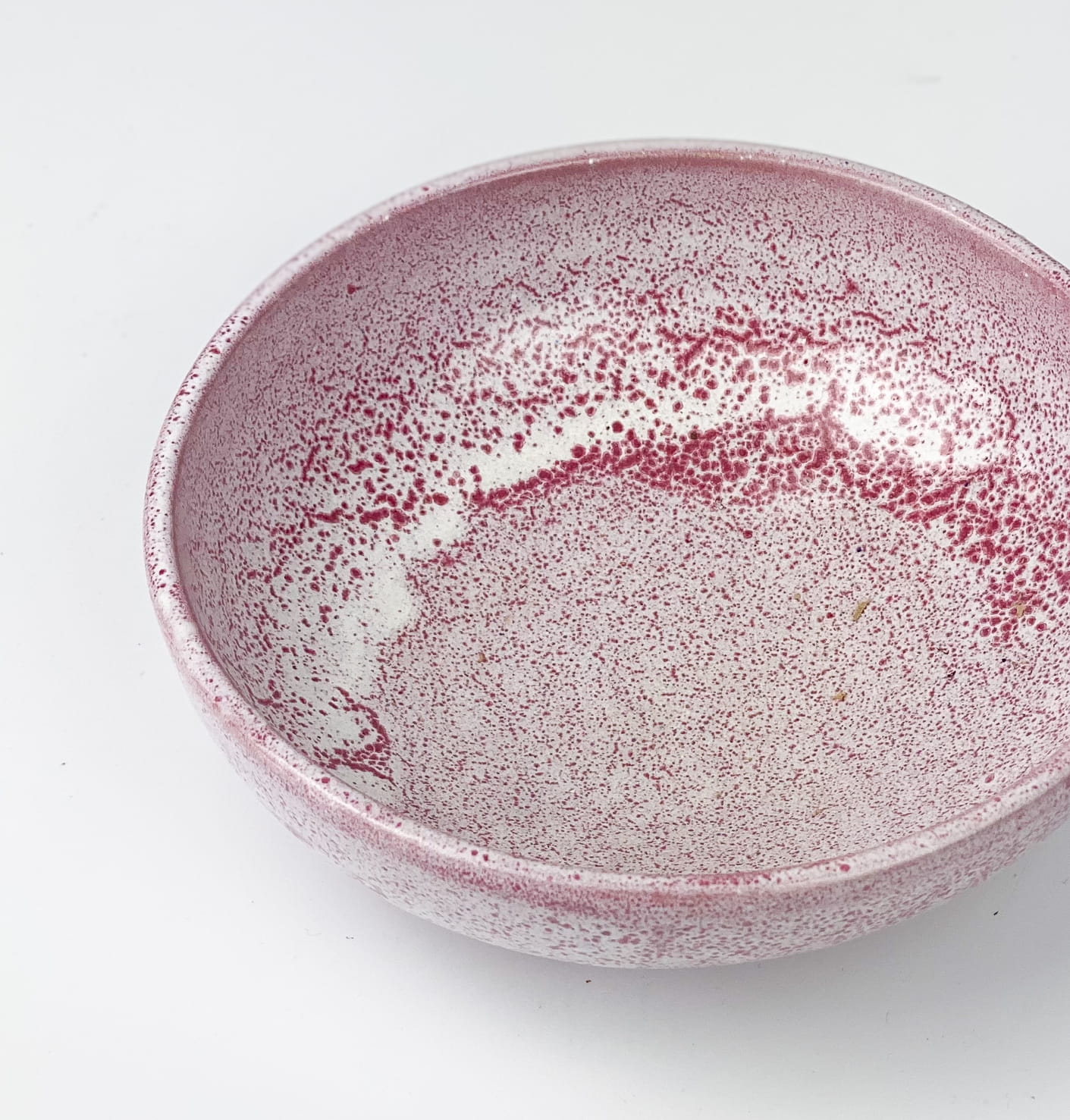 karoxux / różowa ceramiczna miseczka