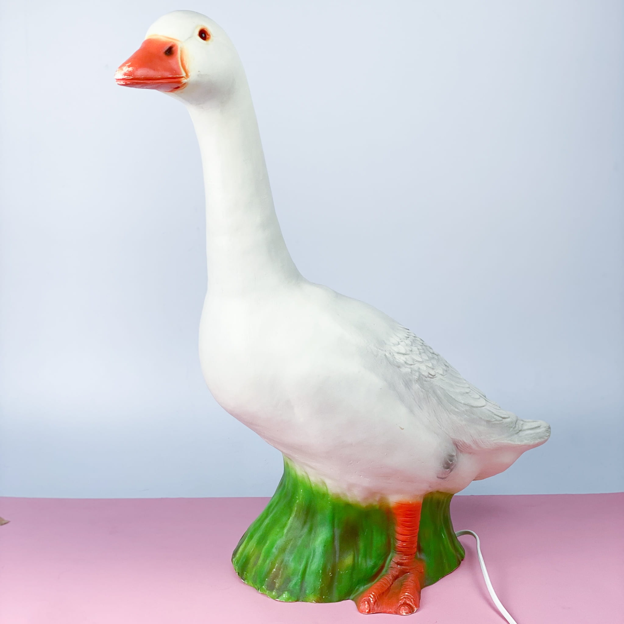 Lampa gęś HEICO lata 70. 