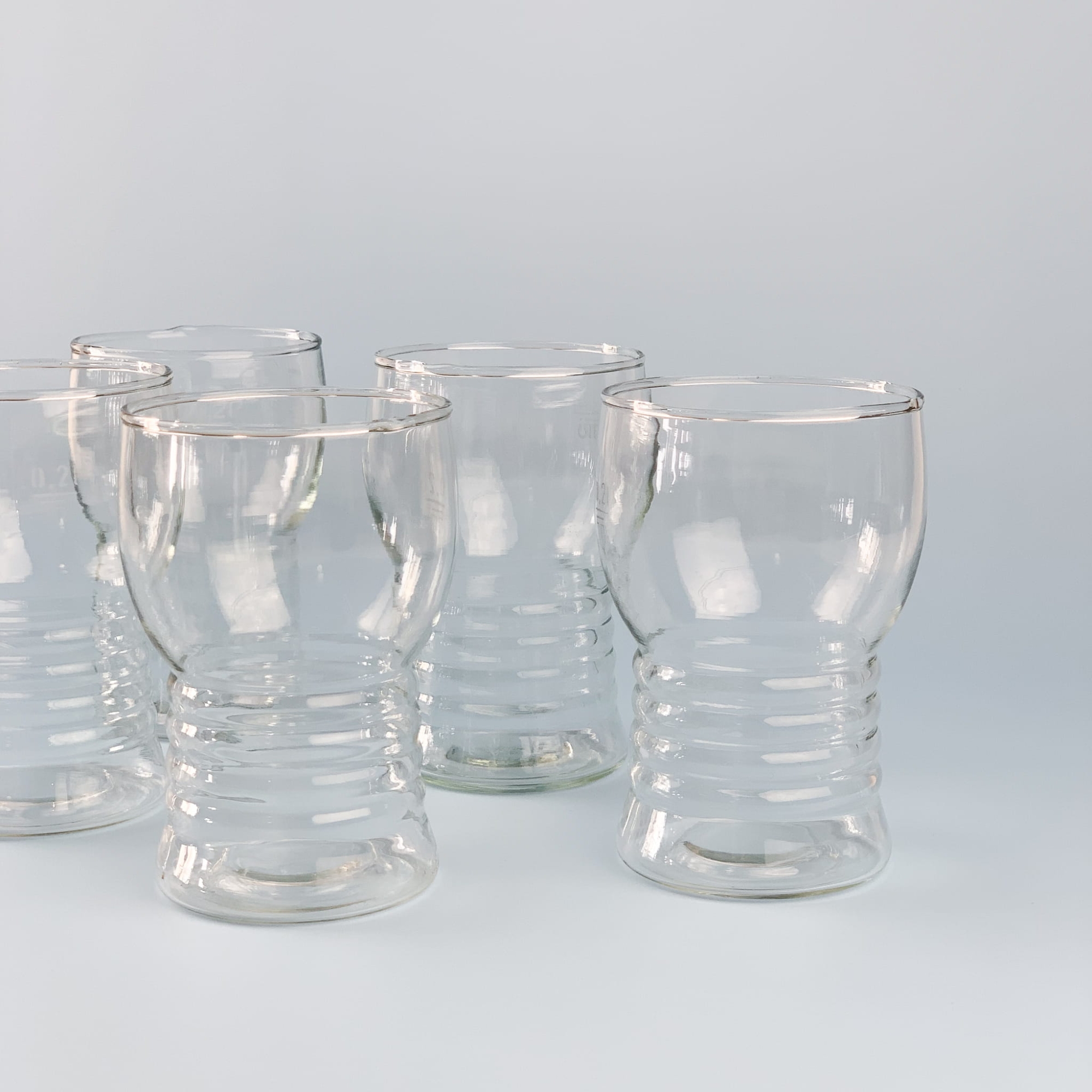 Szklanki oponki Jena Glas x 5