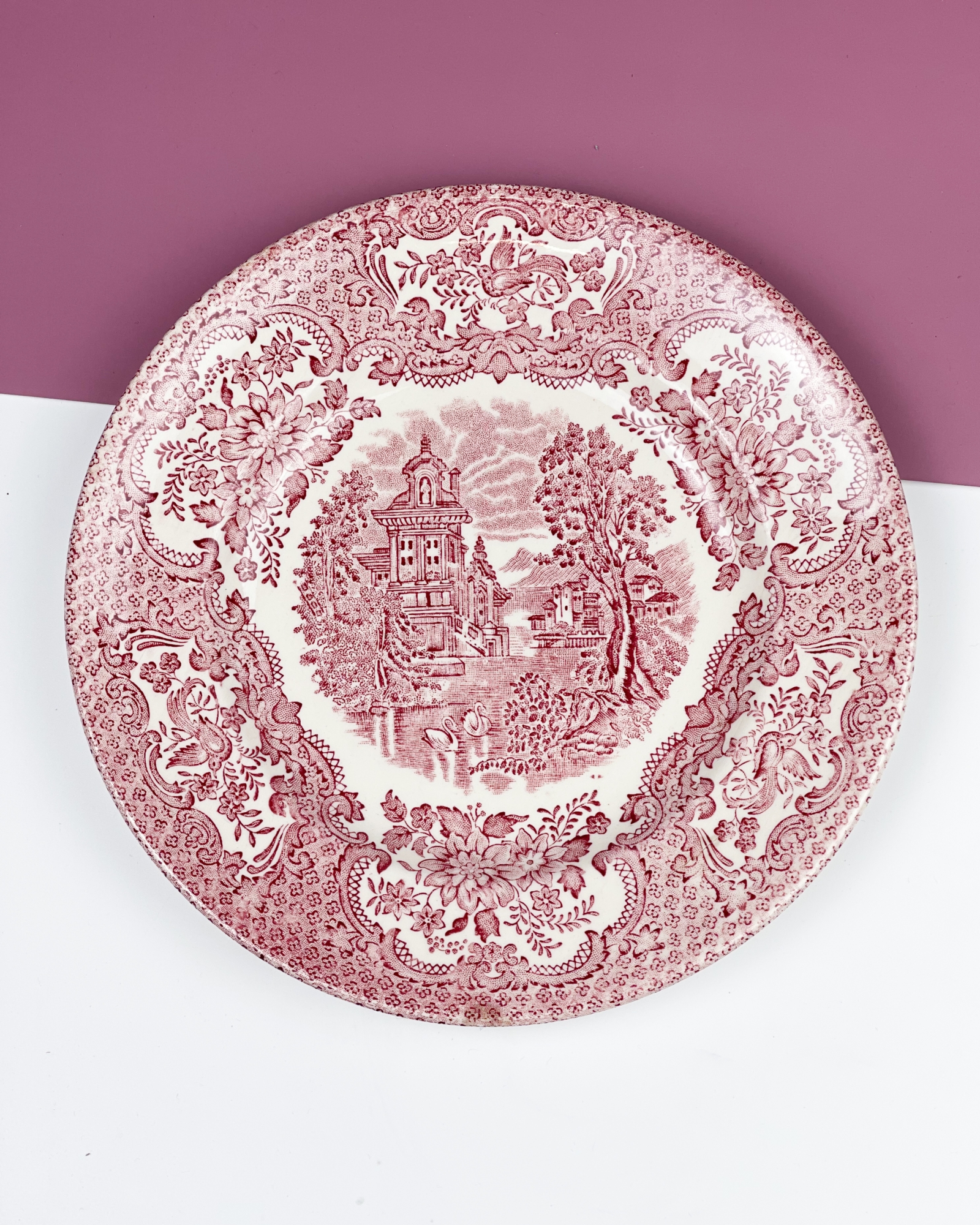 Talerz płaski śniadaniowy Enoch Wedgwood made in England