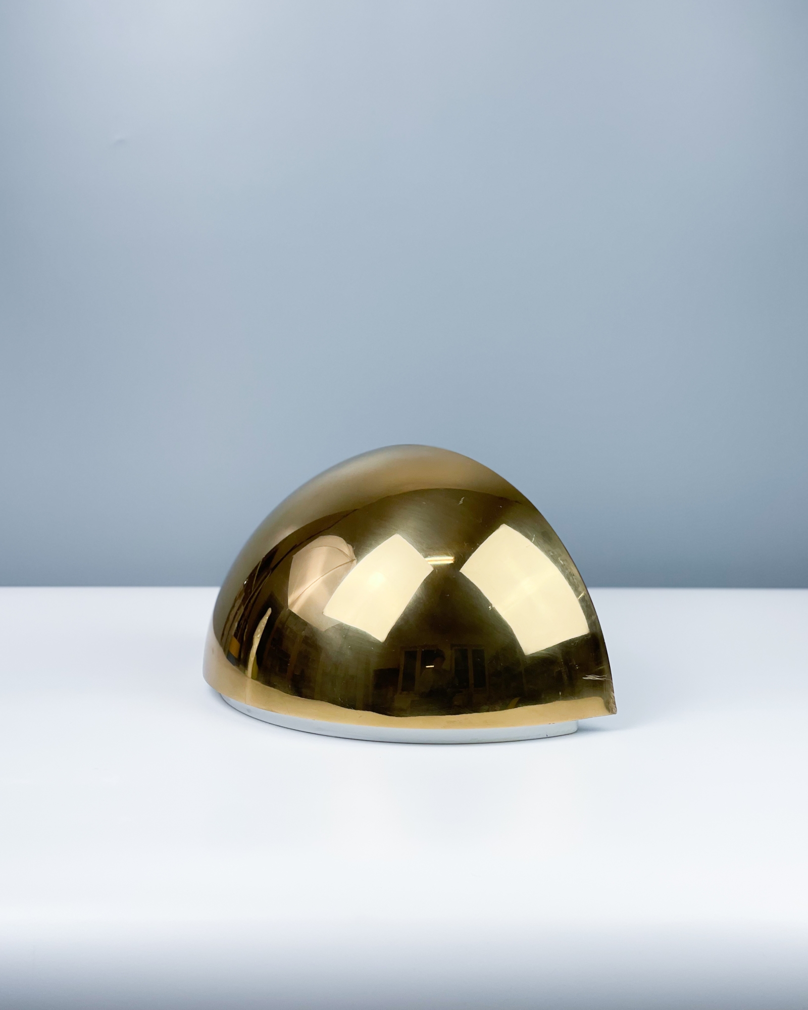 Kinkiet mosiądz + szkło Limburg Glashütte