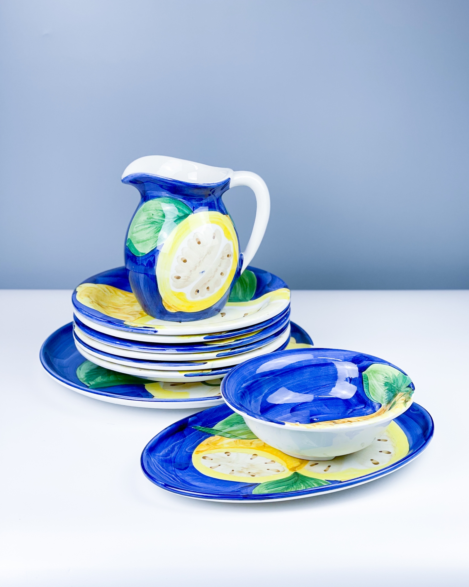 Set majolika z Amalfi