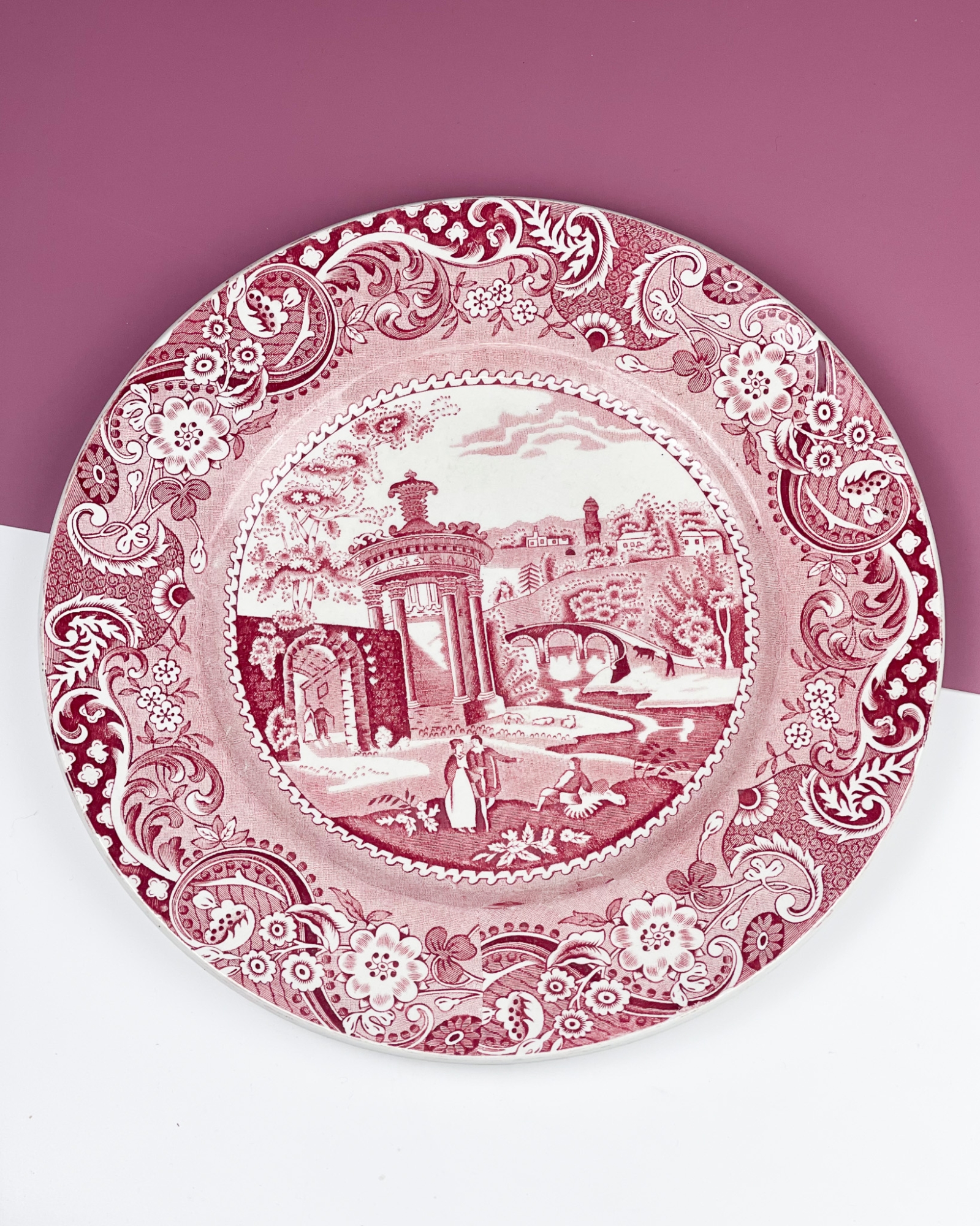 Duży talerz/patera „Landscape” W.R. MIDWINTER LTD