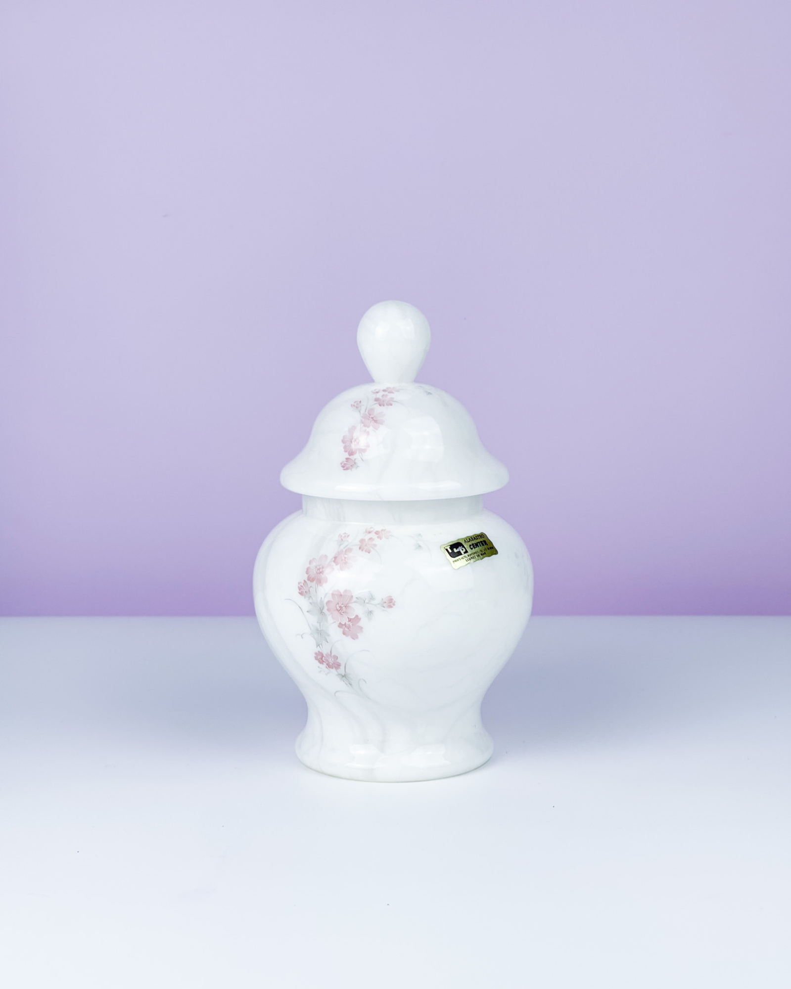 Urna / bomboniera alabastrowa