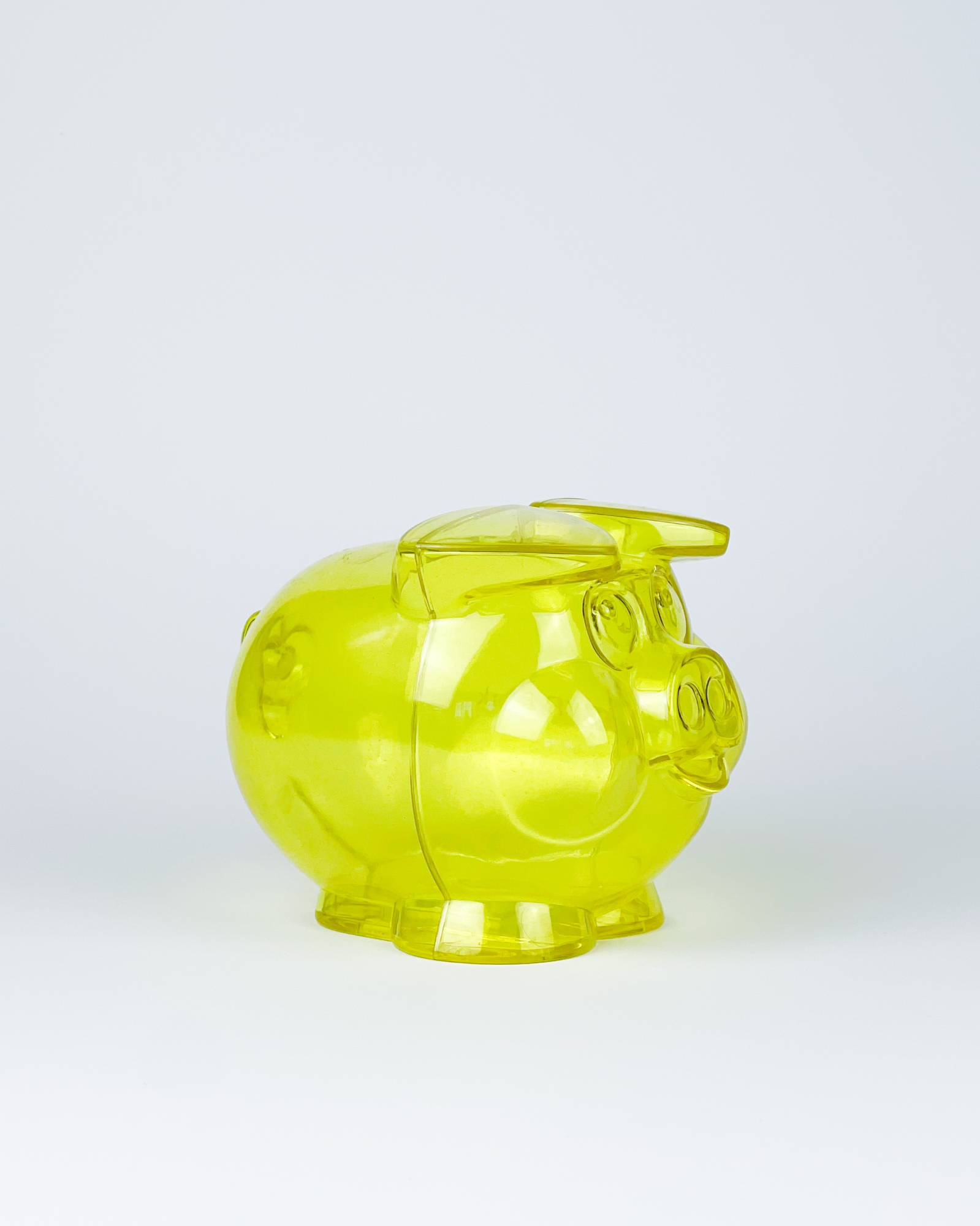 Świnka skarbonka duża żółta 