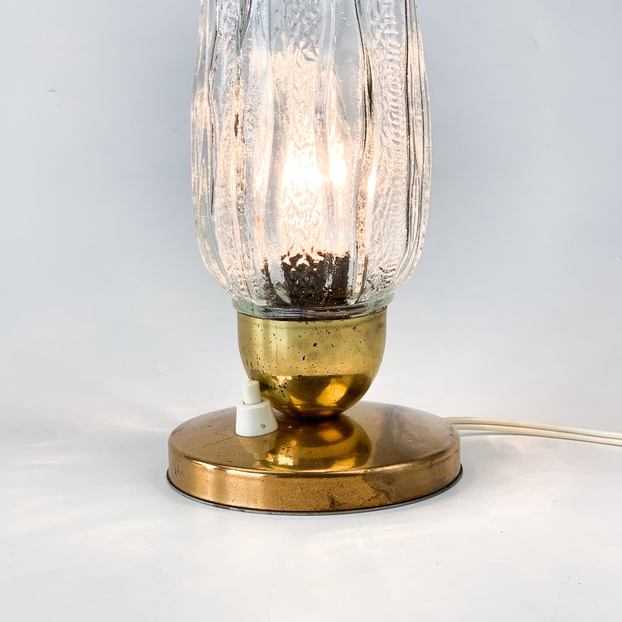 Lampka nocna Elektro Rausendorf Bautzen lata 60.