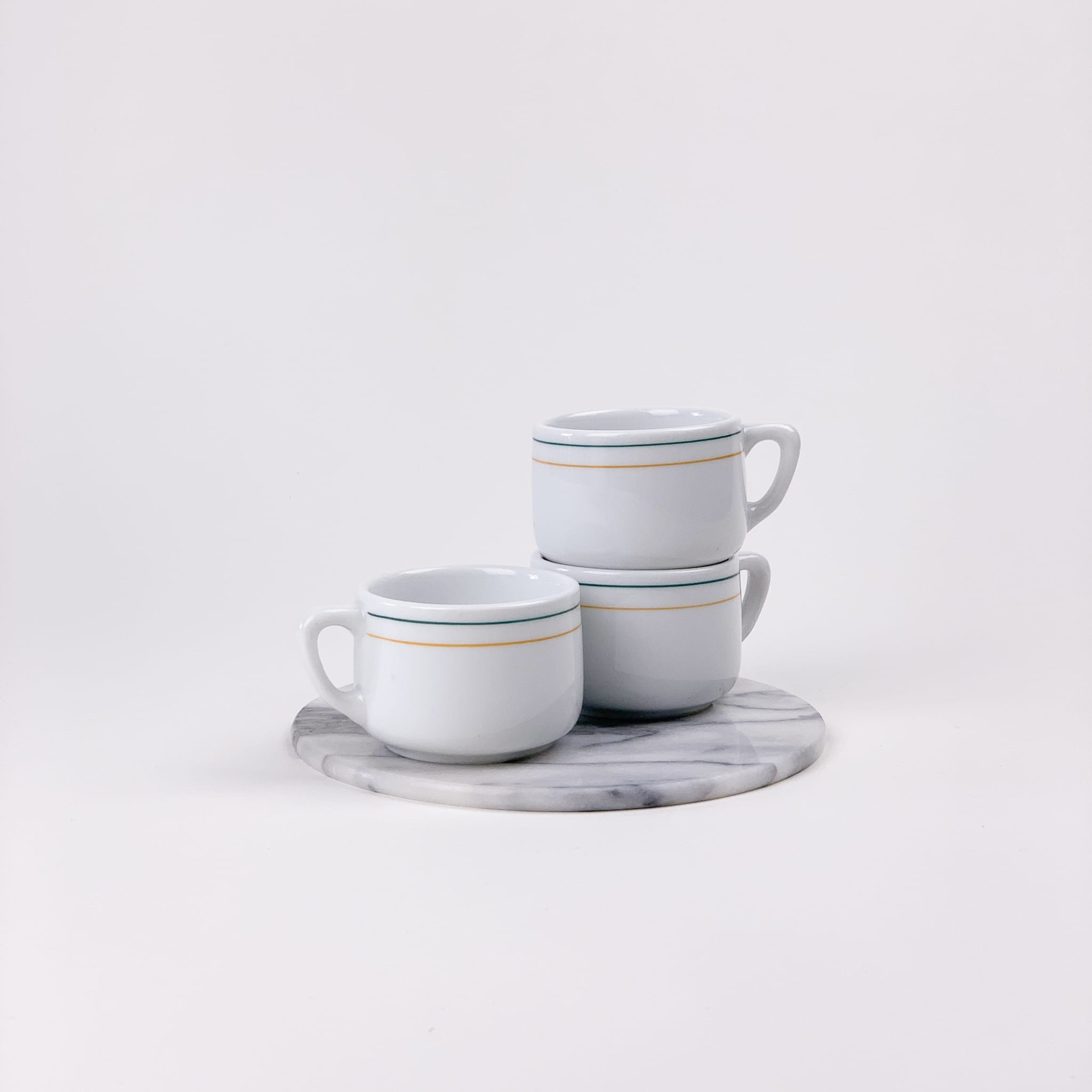 3 filizanki do espresso